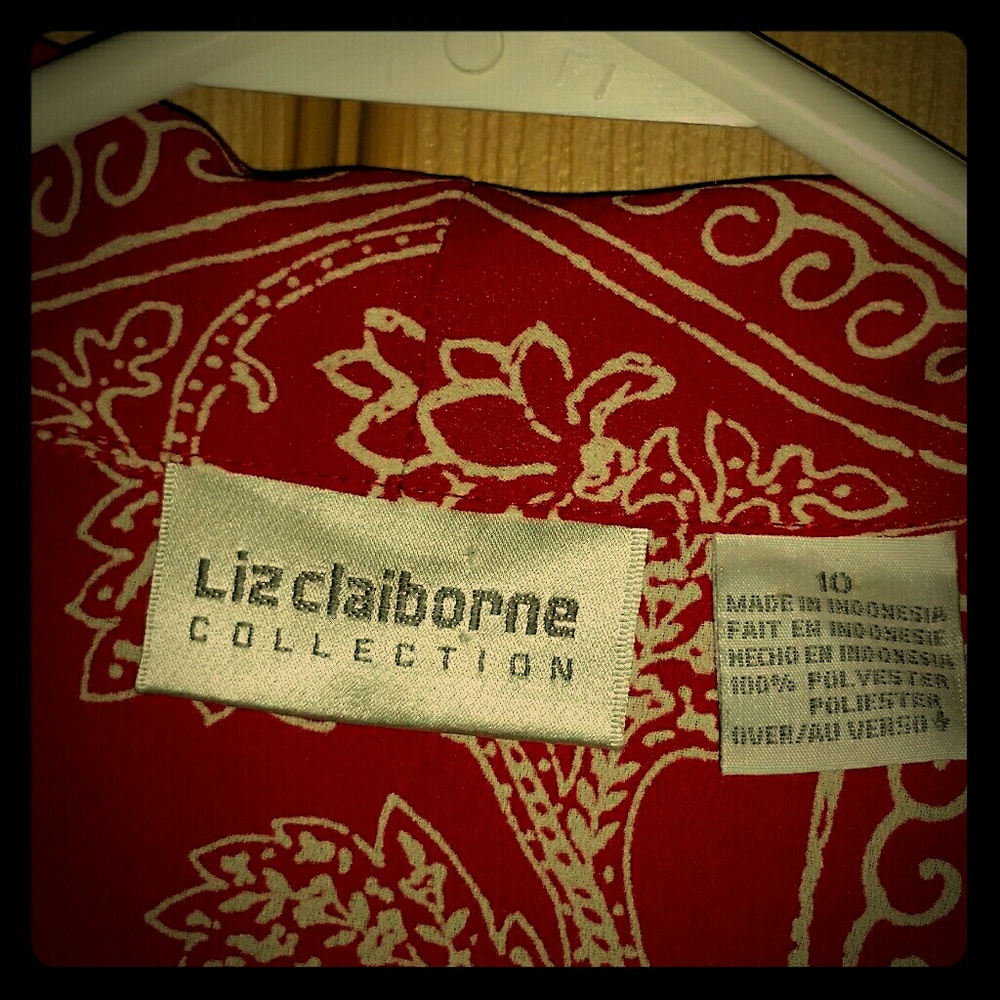 LIZ CLAIBORNE -Size 10 Blouse
